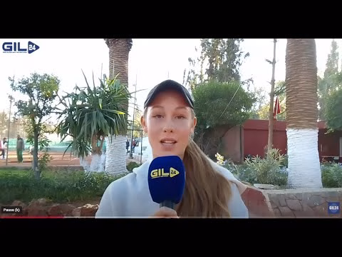GIL24-TV Nastia tennis player from Ukraine”The reception was wonderful,I hope to win the champion in Morocco”缩略图 GIL24-TV Nastia tennis player from Ukraine”The reception was wonderful,I hope to win the champion in Morocco”缩略图