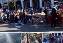 الفوضى تغلق ساحة سيدي يحيى ومداخل وأرصفة سوق امليلية.缩略图