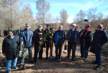 جمعية متقاعدي الشرطة يساهمون في عملية تشجير غابة سيدي معافة缩略图