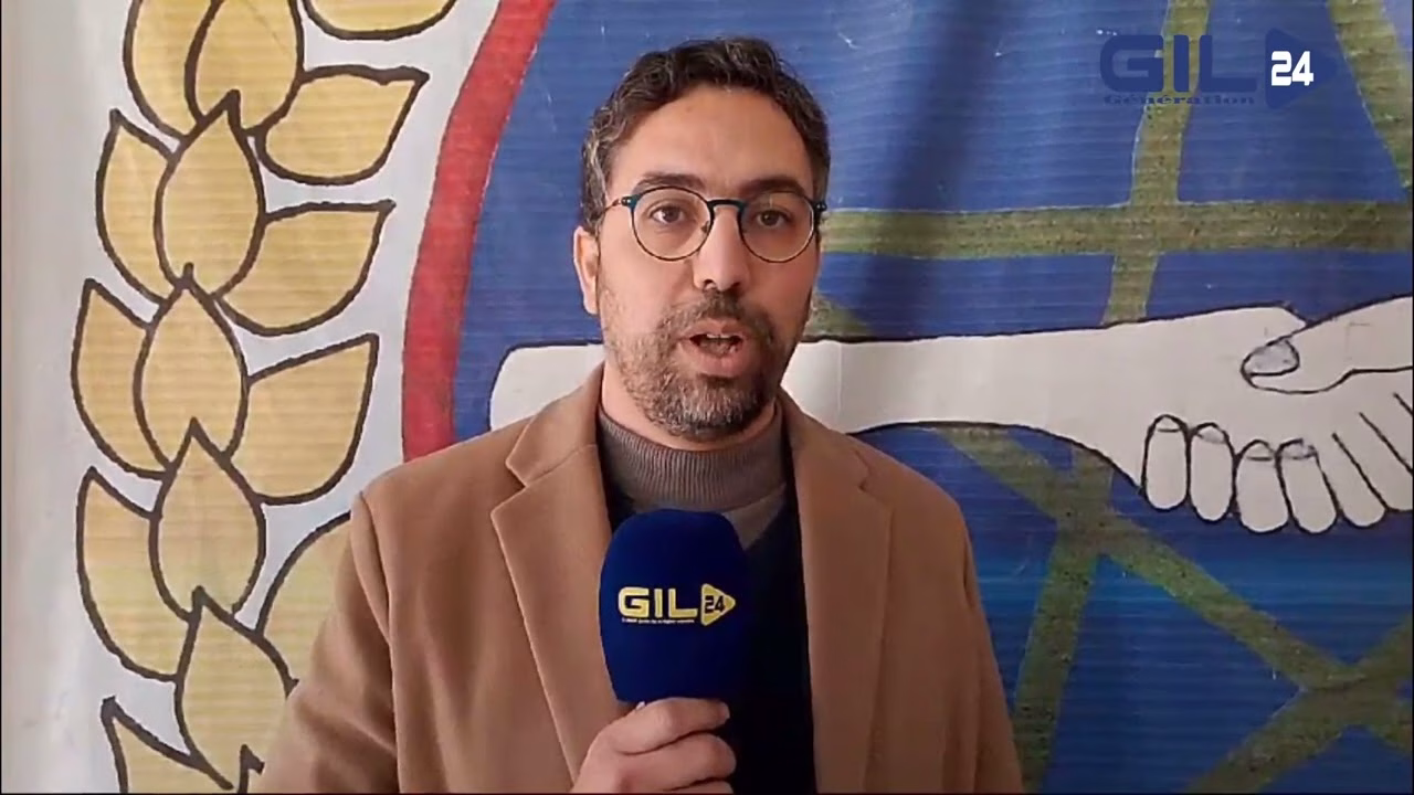 GIL24-TV ذ. مراد مختاري محامي بهيئة وجدة… وجوب مراجعة القانون التنظيمي للحق في الاضراب缩略图