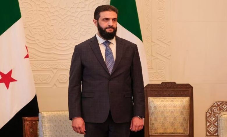 تنصيب أحمد الشرع رئيسا انتقاليا للجمهورية العربية السورية بشكل رسمي缩略图 تنصيب أحمد الشرع رئيسا انتقاليا للجمهورية العربية السورية بشكل رسمي缩略图
