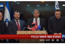 بن غفير: إذا أقرت الصفقة فإننا سنستقيل من الحكومة缩略图