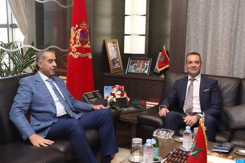 حموشي يستقبل بالرباط المفوض العام للاستعلامات بإسبانيا缩略图