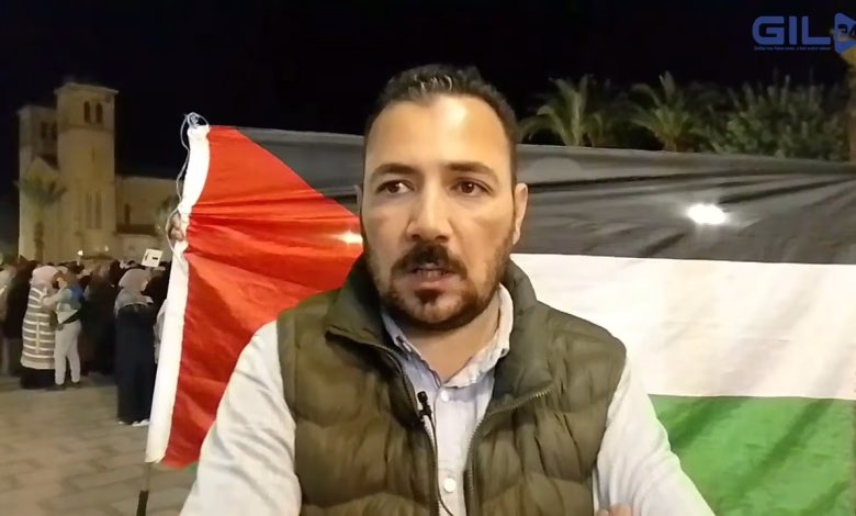 GIL24-TV وجدة .. ساكنة مدينة وجدة في وقفة تضامنية مع الشعب الفلسطيني缩略图 GIL24-TV وجدة .. ساكنة مدينة وجدة في وقفة تضامنية مع الشعب الفلسطيني缩略图