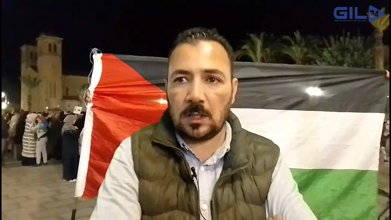 GIL24-TV وجدة .. ساكنة مدينة وجدة في وقفة تضامنية مع الشعب الفلسطيني缩略图