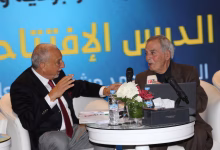 من وحي الدرس الافتتاحي أو حوار وزير العدل السابق محمد مشيشي العلمي وقيدوم الناشرين محمد عبدالرحمان برادة缩略图