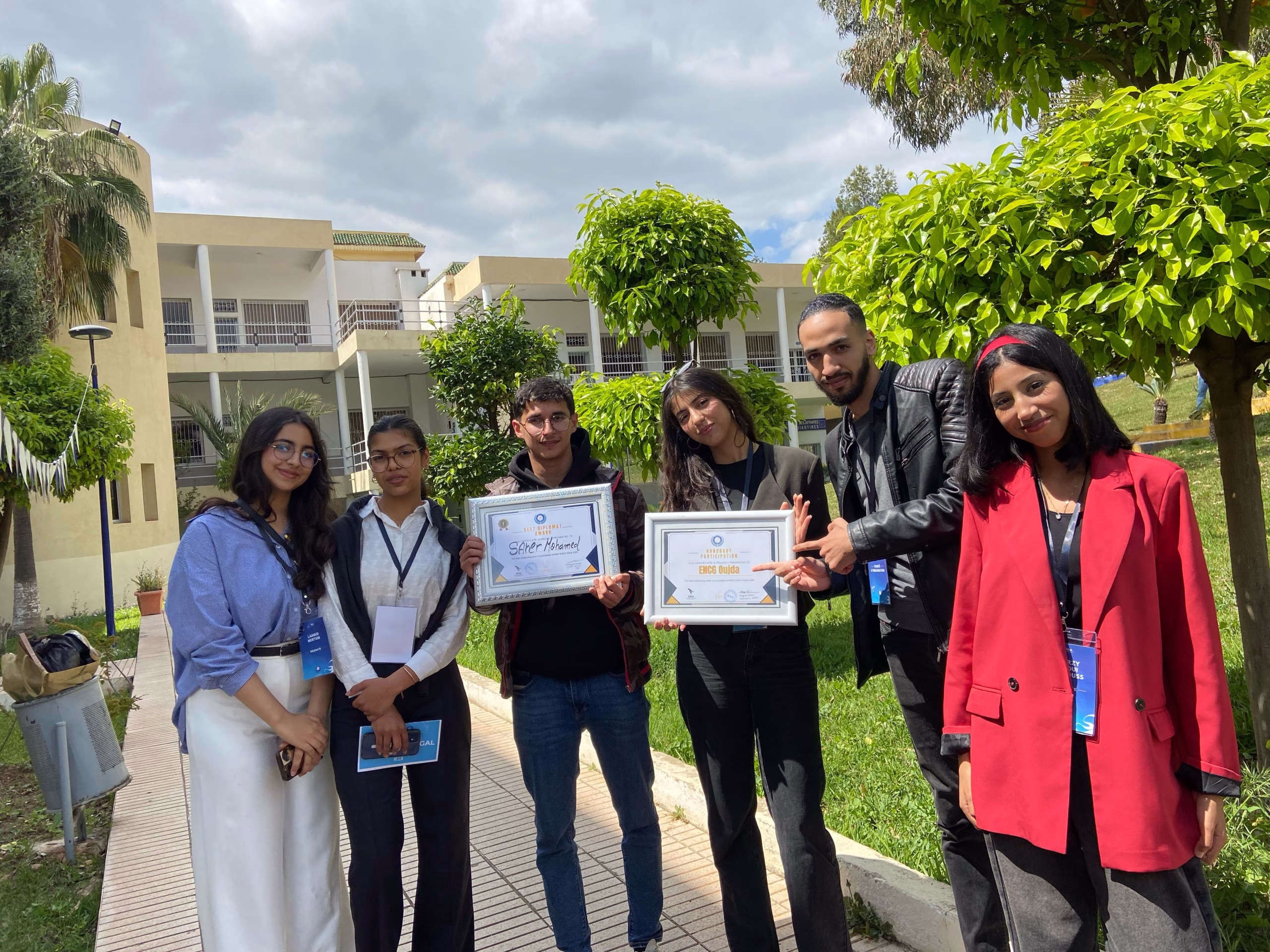 طلبة ENCG بجامعة محمد الأول بوجدة يتألقون في مسابقة محاكاة الأمم المتحدة بسطات 2025缩略图
