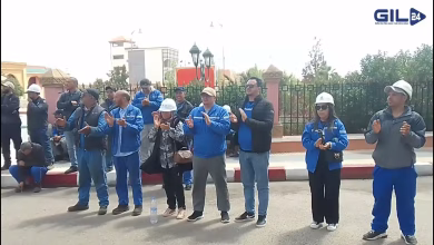 GIL24-TV من جرادة … عمال المحطة الحرارية يحتجون على التعسفات التي تقوم بها الشركة الصينية缩略图