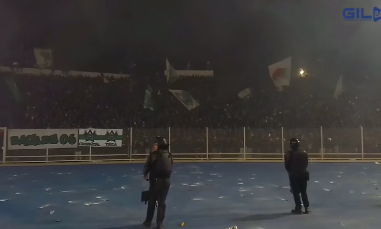 GIL24-TV من وجدة .. حضور كثيف لجماهير الرجاء الرياضي لتشجيع فريقهم ضد الإتحاد الإسلامي الوجدي缩略图 GIL24-TV من وجدة .. حضور كثيف لجماهير الرجاء الرياضي لتشجيع فريقهم ضد الإتحاد الإسلامي الوجدي缩略图