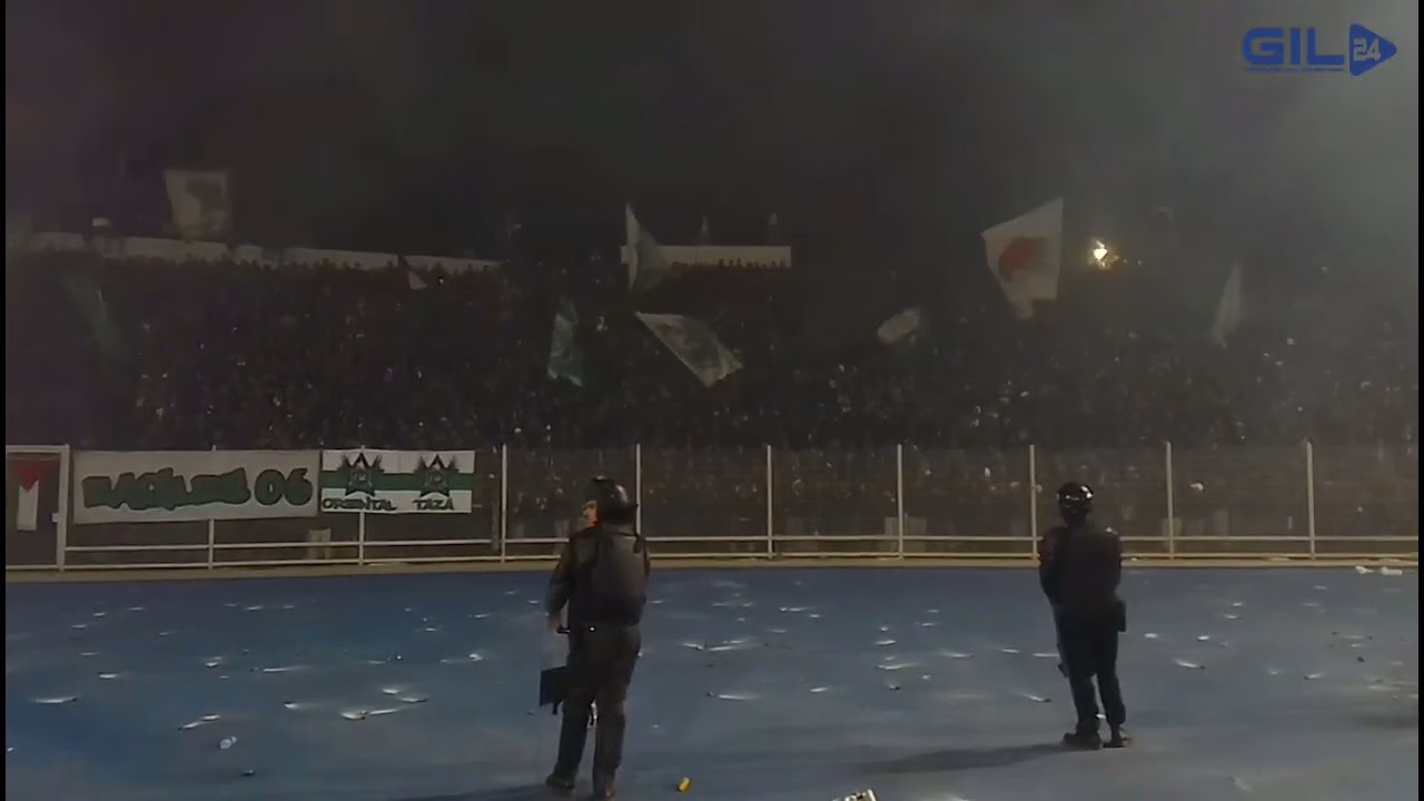 GIL24-TV من وجدة .. حضور كثيف لجماهير الرجاء الرياضي لتشجيع فريقهم ضد الإتحاد الإسلامي الوجدي缩略图