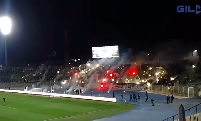 GIL24-TV جماهير المولودية الوجدية تشعل المدرجات حماسا ضد النادي القنيطري缩略图