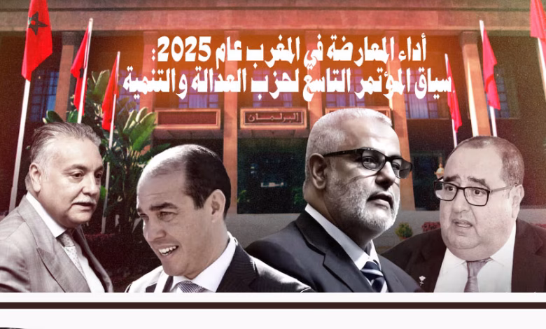 أداء المعارضة في المغرب عام 2025: سياق المؤتمر التاسع لحزب العدالة والتنمية缩略图 أداء المعارضة في المغرب عام 2025: سياق المؤتمر التاسع لحزب العدالة والتنمية缩略图
