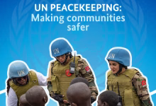 تكريم جندي مغربي من قوات حفظ السلام بعد وفاته في مراسم الأمم المتحدة缩略图