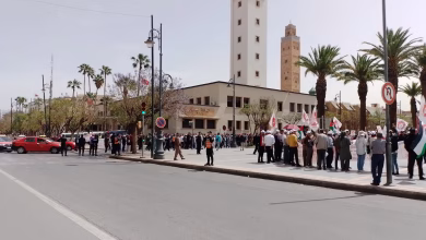 وجدة تحتفي بعيد الشغل: المركزيات النقابية ترفع شعار العدالة الاجتماعية والتضامن مع فلسطين缩略图