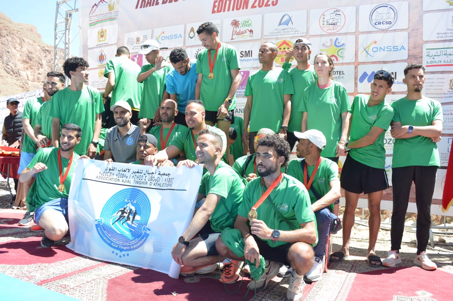 منير الوالي وحنان قلوج يتربعان على عرش ترايل منتدى المضايق والواحات بتنغير缩略图