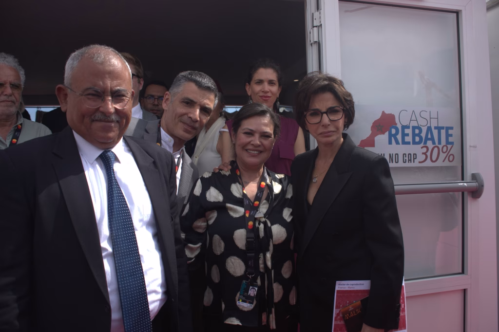 زيارة رشيدة داتي لجناح المملكة المغربية في مهرجان كان 2025: دفعة قوية للتعاون السينمائي المغربي-الفرنسي插图
