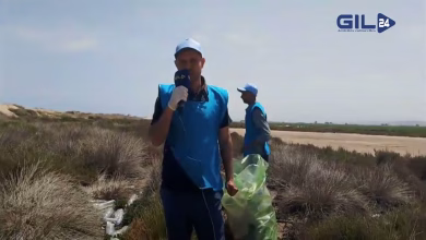 GIL24-TV فاعل جمعوي يساهم في حملة تنظيف الموقع البيولوجي لمصب ملوية缩略图