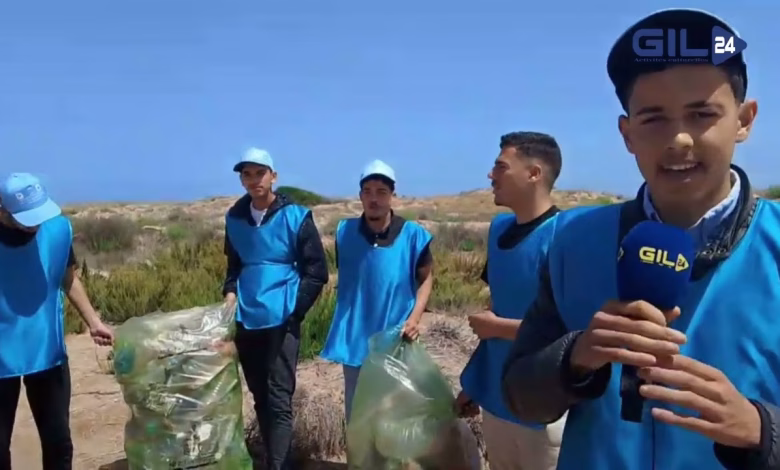 GIL24-TV مساهمة الطلبة في حملة تحسيسية لتنظيف الموقع البيولوجي لمصب ملوية缩略图