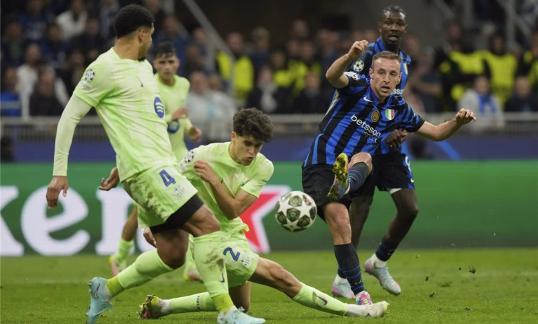 إنتر ميلان يتأهل إلى نهائي دوري أبطال أوروبا بعد مباراة ملحمية أمام برشلونة缩略图 إنتر ميلان يتأهل إلى نهائي دوري أبطال أوروبا بعد مباراة ملحمية أمام برشلونة缩略图