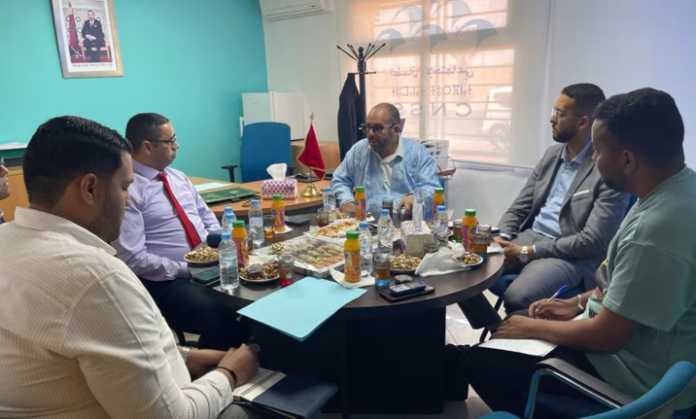 اتحاد المقاولات الصحفية بجهات الصحراء يعقد لقاءً مع الضمان الاجتماعي لدعم المقاولات الصحفية ويطالب بتصحيح اتفاقية التسويق الترابي缩略图 اتحاد المقاولات الصحفية بجهات الصحراء يعقد لقاءً مع الضمان الاجتماعي لدعم المقاولات الصحفية ويطالب بتصحيح اتفاقية التسويق الترابي缩略图