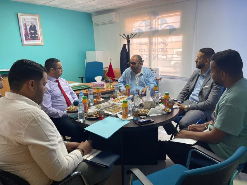 اتحاد المقاولات الصحفية بجهات الصحراء يعقد لقاءً مع الضمان الاجتماعي لدعم المقاولات الصحفية ويطالب بتصحيح اتفاقية التسويق الترابي缩略图