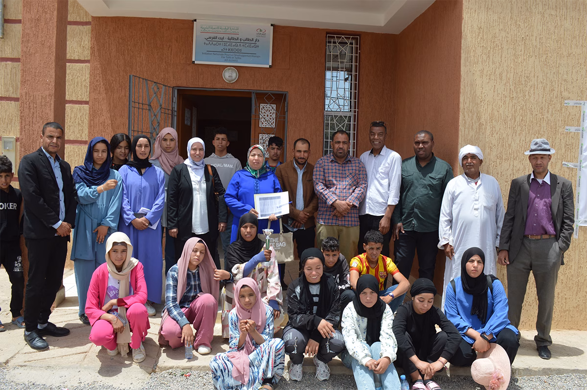 انطلاق فعاليات الملتقى الثقافي والإيكولوجي بمؤسسة دار الطالب والطالبة آيت الفرسي缩略图