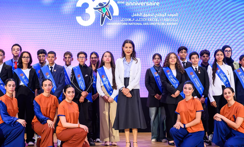 صاحبة السمو الملكي الأميرة للا مريم تترأس بالرباط حفل الاحتفال بالذكرى الثلاثين لتأسيس المرصد الوطني لحقوق الطفل缩略图 صاحبة السمو الملكي الأميرة للا مريم تترأس بالرباط حفل الاحتفال بالذكرى الثلاثين لتأسيس المرصد الوطني لحقوق الطفل缩略图