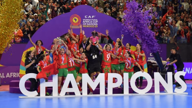 لبؤات الأطلس يتوجن بلقب كأس إفريقيا لكرة القدم داخل القاعة للسيدات في نسختها الأولى缩略图