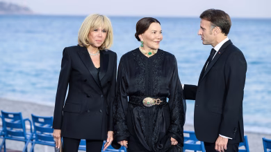 صاحبة السمو الملكي الأميرة للا حسناء تحضر مأدبة عشاء على شرف قادة العالم في مؤتمر الأمم المتحدة للمحيطات بنيس缩略图