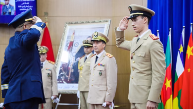 صاحب السمو الملكي ولي العهد الأمير مولاي الحسن يترأس حفل تخرج الفوج الـ25 للسلك العالي للدفاع والفوج الـ59 لسلك الأركان بالقنيطرة缩略图