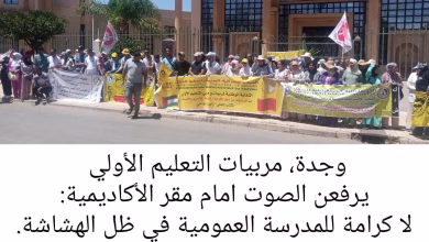 وجدة، مربيات التعليم الأولي في وجدة: صرخة ضد الهشاشة ودعوة للعدالة التربوية缩略图