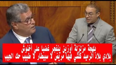GIL24-TV بلهجة مزلزلة أوزين ينفجر غضبا على أخنوش: بلادي بلاد الرميد كلشي فيها مريض لا سبيطار لا طبيب حك الجيب缩略图