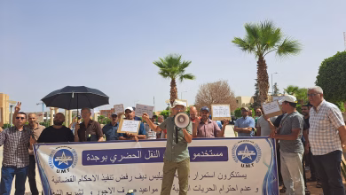 عمال موبيليس بوجدة يواصلون نضالهم: وقفة احتجاجية أمام قصر العدالة للمطالبة بتنفيذ الأحكام القضائية缩略图