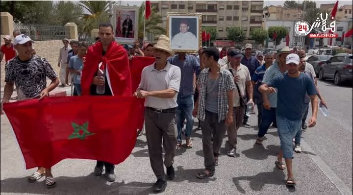 مسيرة الكرامة: مزارعو القنب الهندي في غفساي يطالبون بحقوقهم في تاونات插图2