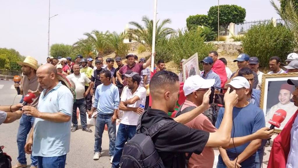 مسيرة الكرامة: مزارعو القنب الهندي في غفساي يطالبون بحقوقهم في تاونات插图3