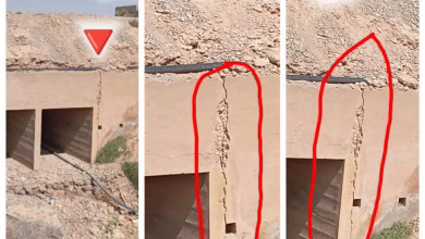 نشطاء جرسيف يحذرون من اختلالات خطيرة في أشغال طريق الصباب缩略图