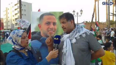 GIL24-TV مظاهرات وجدة تطالب بإنهاء التطبيع مع إسرائيل تضامناً مع غزة: ضغط شعبي على السياسة الخارجية المغربية缩略图 GIL24-TV مظاهرات وجدة تطالب بإنهاء التطبيع مع إسرائيل تضامناً مع غزة: ضغط شعبي على السياسة الخارجية المغربية缩略图