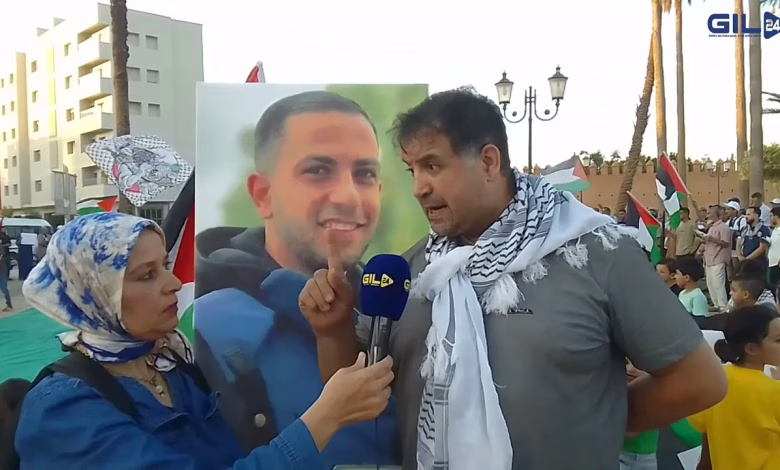 GIL24-TV مظاهرات وجدة تطالب بإنهاء التطبيع مع إسرائيل تضامناً مع غزة: ضغط شعبي على السياسة الخارجية المغربية缩略图 GIL24-TV مظاهرات وجدة تطالب بإنهاء التطبيع مع إسرائيل تضامناً مع غزة: ضغط شعبي على السياسة الخارجية المغربية缩略图