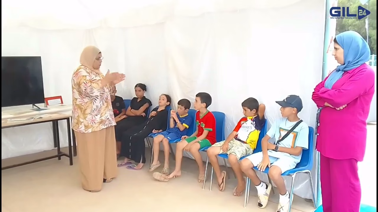 GIL24-TV السعيدية: منتدى المواطنة يُعرّف أطفال المخيمات بدور الجماعة في التنمية المحلية缩略图