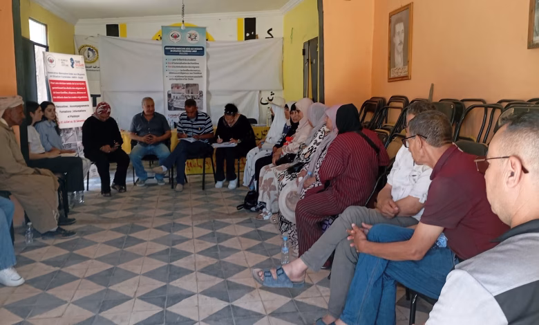 AMSV تنظم لقاءا تواصليا بجرادة مع عائلات ومفقودي مسارات الهجرة.缩略图