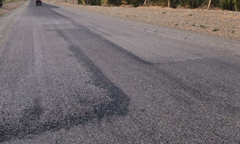 جرسيف.. طريق الصباب ترقيع مشروع أنجز بالملايير.. إهدار الأموال بعد إهدار الأرواح缩略图