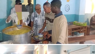 تخليدا لذكرى المولد النبوي الشريف: الجمعية المغربية لمساعدة المهاجرين في وضعية بوجدة تنظم عشاء على شرف المهاجرين الأفارقة غير النظاميين بالكنيسة.缩略图