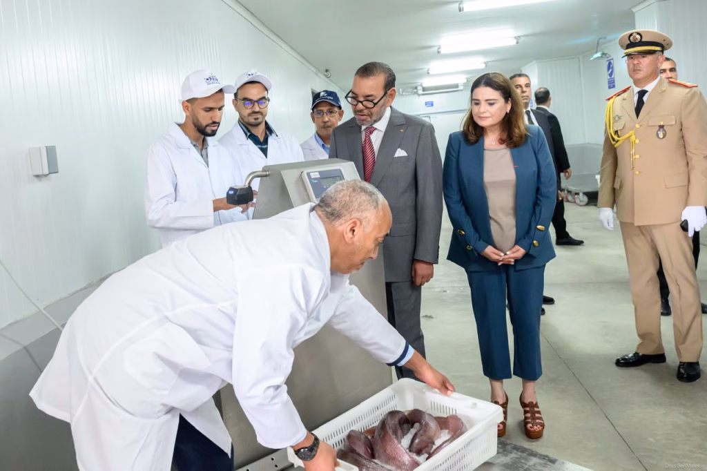 جلالة الملك محمد السادس يدشن مشاريع كبرى لتطوير المركب المينائي بالدار البيضاء插图2