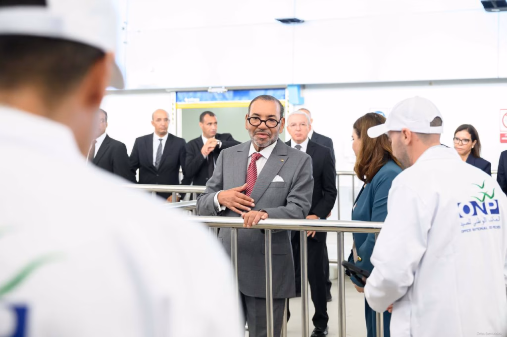 جلالة الملك محمد السادس يدشن مشاريع كبرى لتطوير المركب المينائي بالدار البيضاء插图1