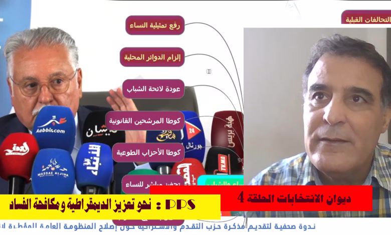 ديوان الانتخابات 4 | حزب التقدم والاشتراكية يقدم رؤية شاملة لإصلاح المنظومة الانتخابية استعدادًا لعام 2026: نحو تعزيز الديمقراطية ومكافحة الفساد缩略图