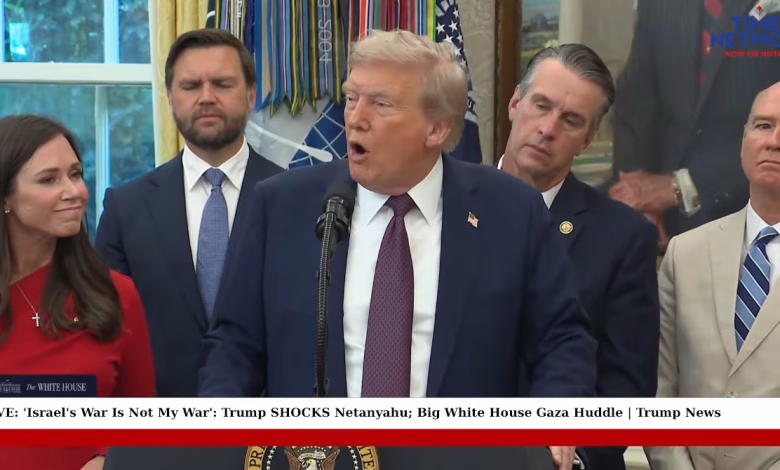 ترامب يُعلنها صراحة: “حرب إسرائيل ليست حربي”؛ تصريحات مفاجئة تهز البيت الأبيض وتصدم نتنياهو缩略图 ترامب يُعلنها صراحة: “حرب إسرائيل ليست حربي”؛ تصريحات مفاجئة تهز البيت الأبيض وتصدم نتنياهو缩略图