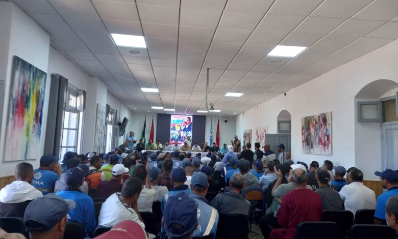 المؤتمر التأسيسي لعمال و أجراء التدبير المفوض بالإتحاد المغربي للشغل : الزاهدي عبد الهادي بخطى ثابتة نحو تأهيل القطاع.缩略图