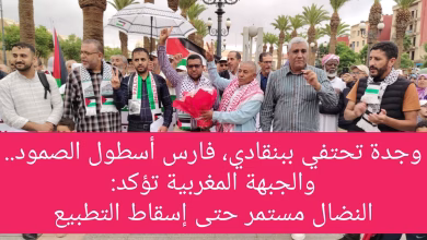 وجدة على إيقاع فلسطين: ساحة 16 غشت تجدد العهد مع غزة في ذكرى طوفان الأقصى‎缩略图