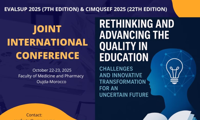 وجدة تستضيف كولوجيوماً دولياً مشتركاً: إعادة صياغة جودة التعليم أمام تحديات المستقبل الغامض缩略图