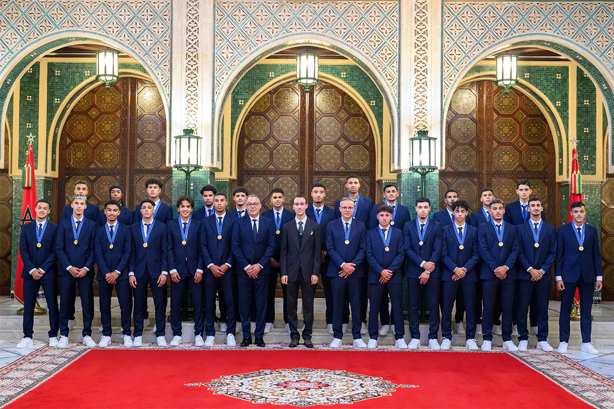 أبطال الأطلس الشباب يتلقون الترحيب الملكي: الأمير مولاي الحسن يستقبل منتخب المغرب تحت 20 سنة بعد تتويجه بكأس العالم插图